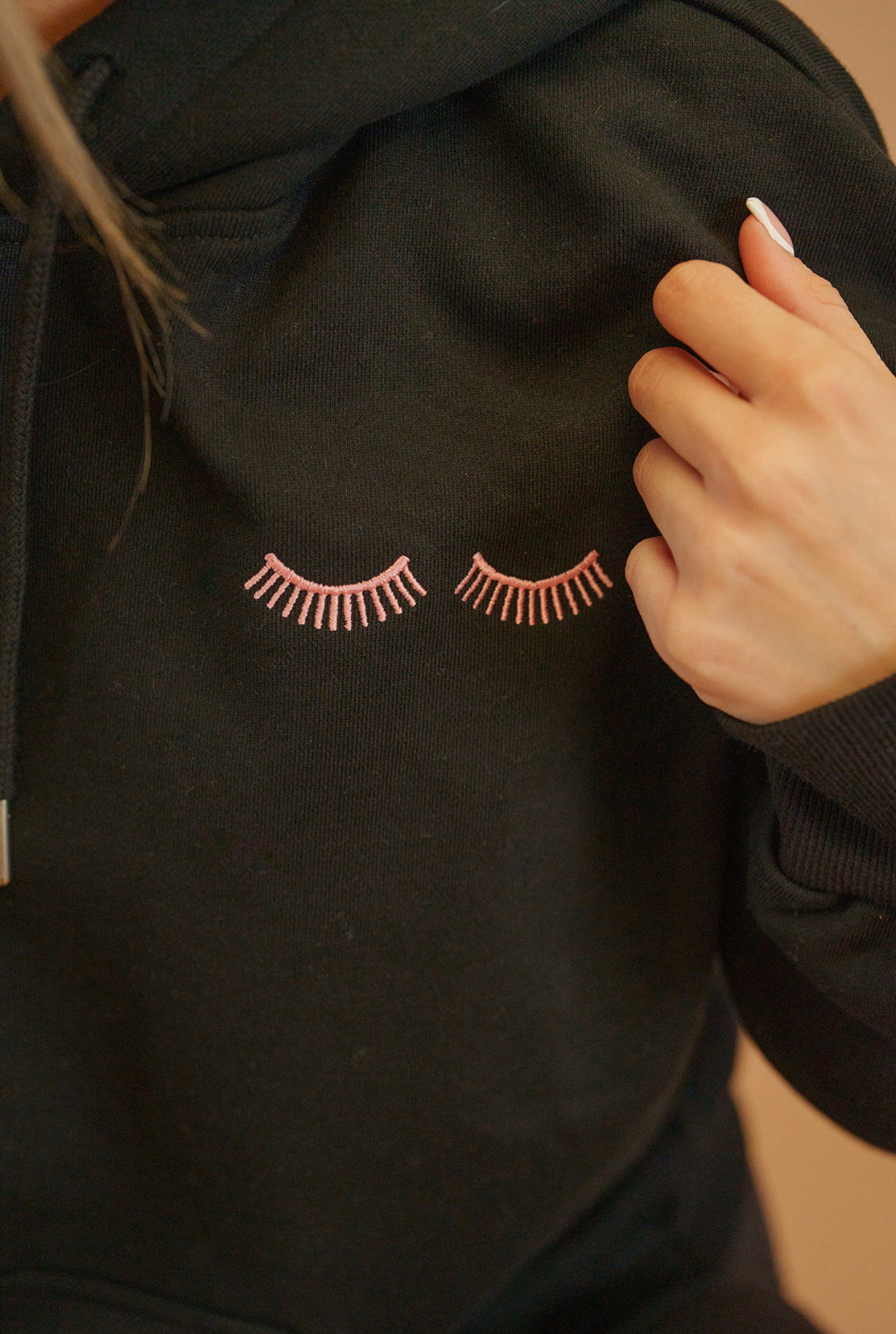 Black Flippin' Lash Artist Hoodie