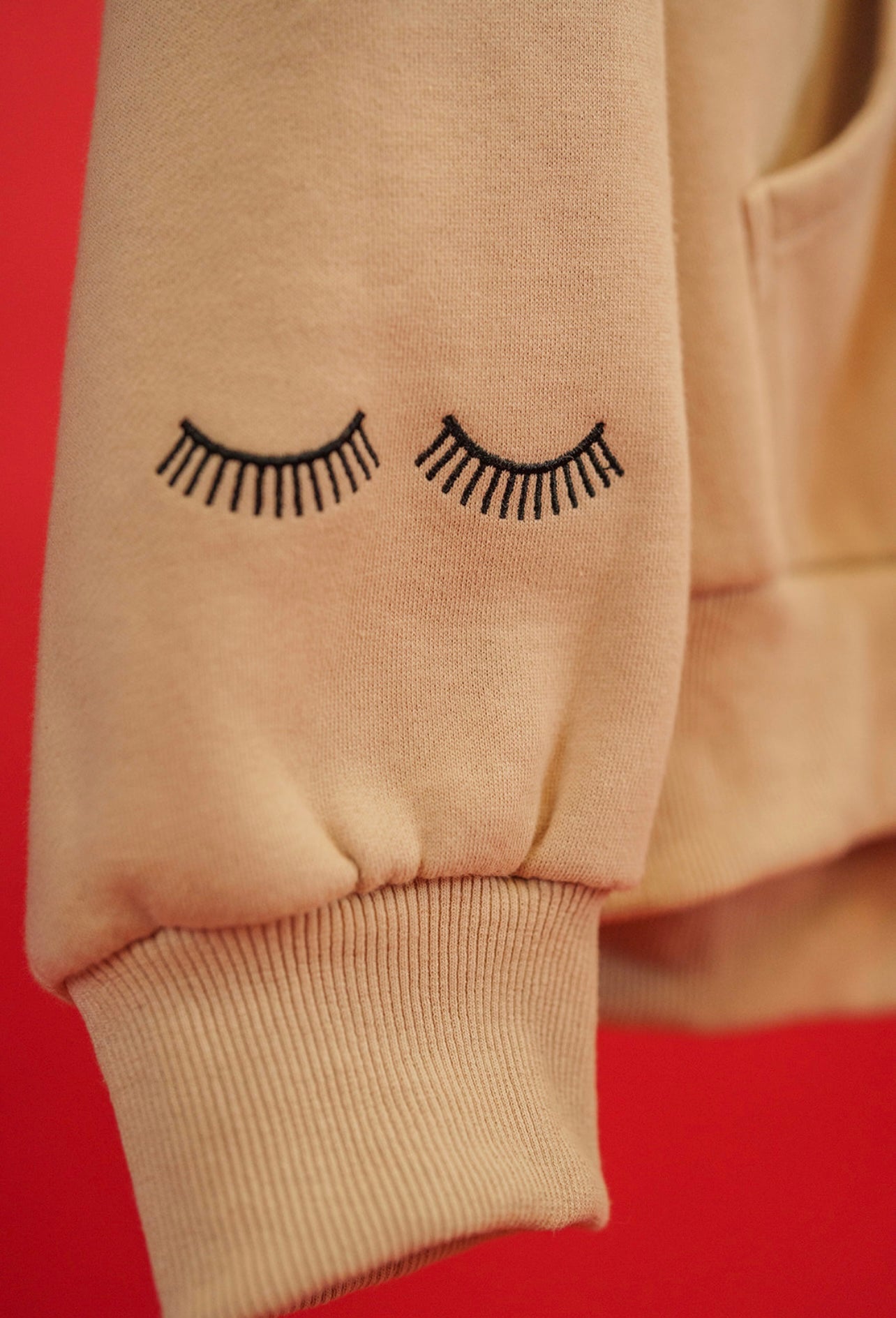 Tan Flippin' Lash Artist Hoodie